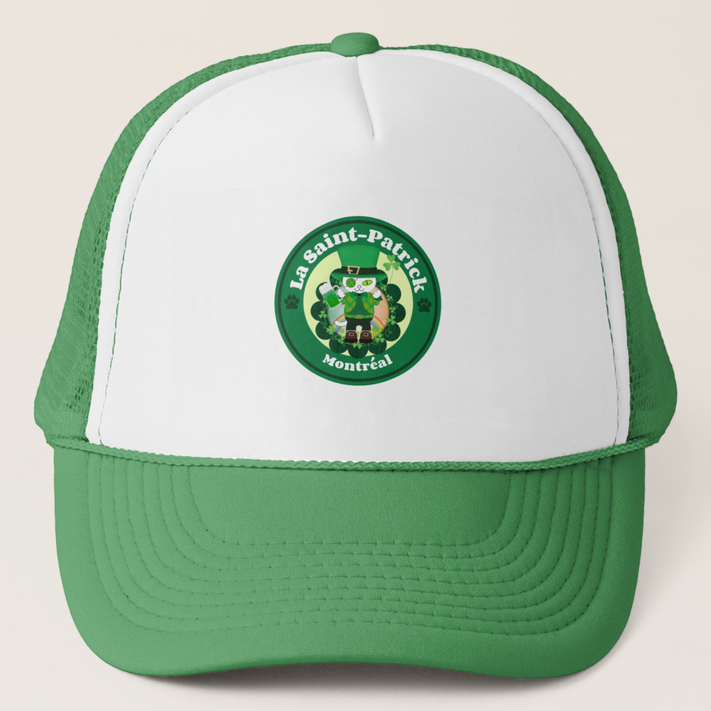 St. Patrick's Day in Montreal Trucker Hat